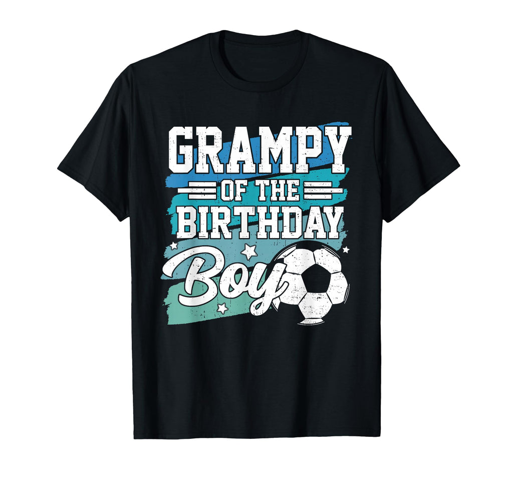 Grampy Birthday Soccer Family Matching T-Shirt - Graphic Print for Adults - T-Shirt, Sweatshirt, Hoodie