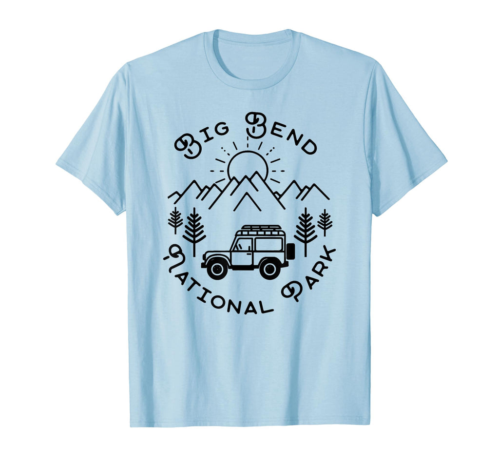 Big Bend National Park Souvenir T-Shirt - Minimalist Print for Adults - T-Shirt, Sweatshirt, Hoodie