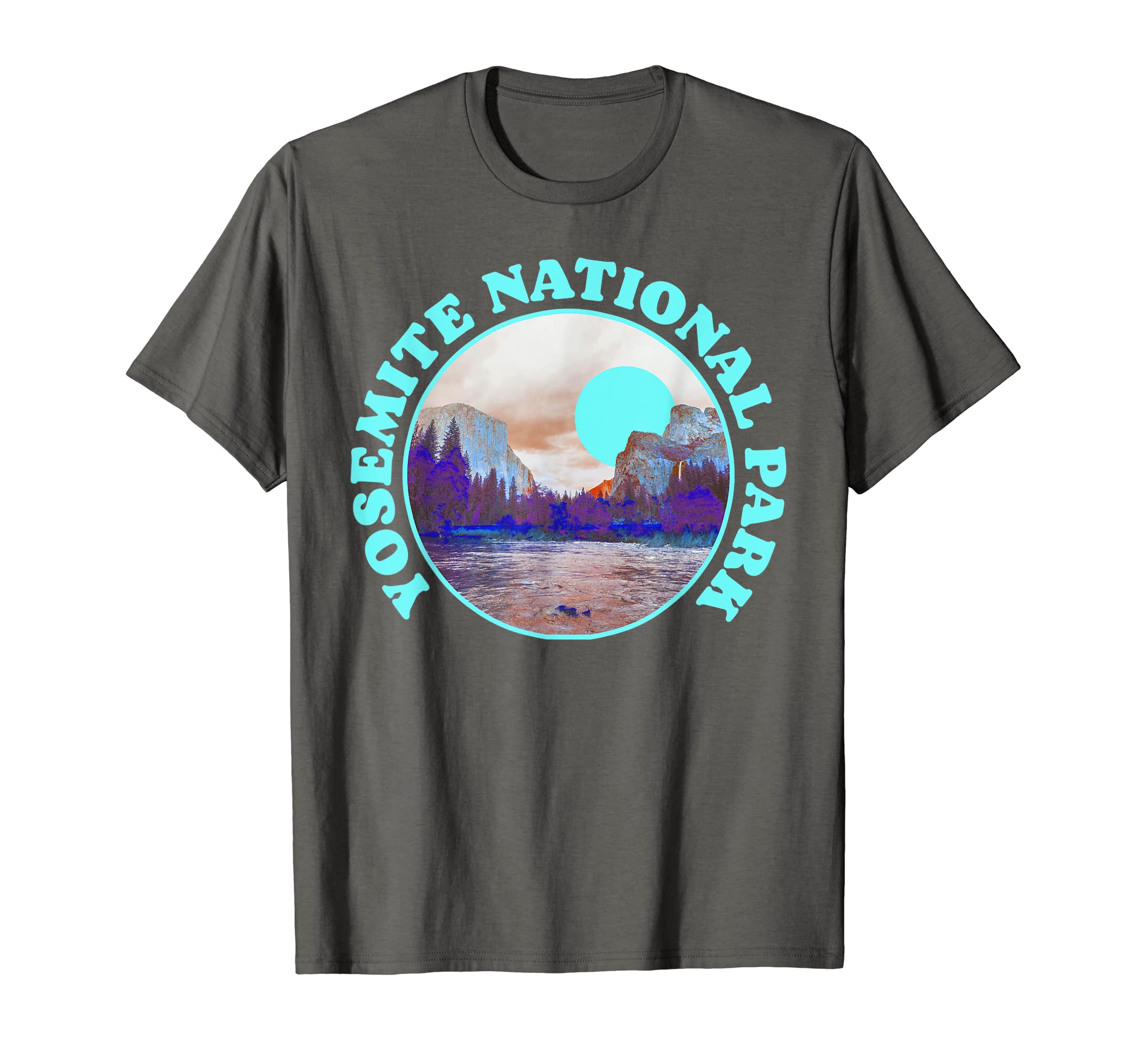 Yosemite Valley National Park Photo T-Shirt - Fun Novelty Design Unisex - T-Shirt, Sweatshirt, Hoodie