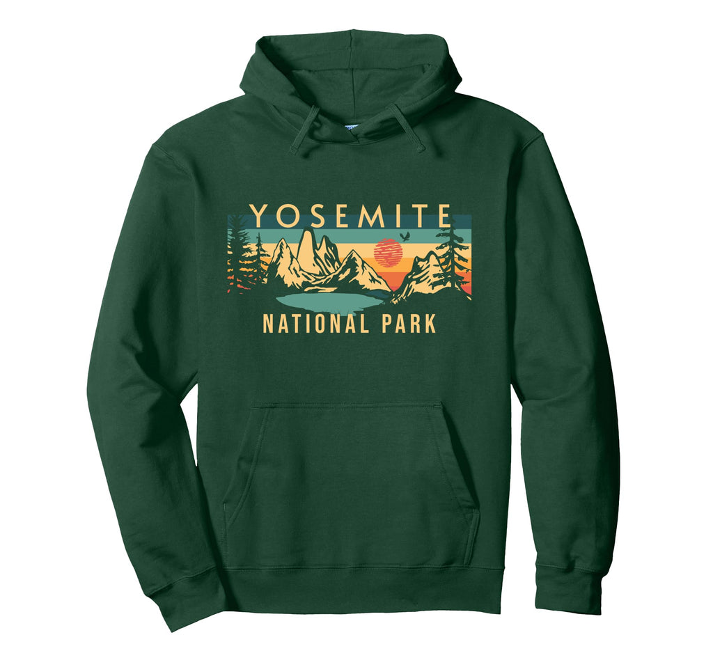 Yosemite National Park California Usa Hoodie - Novelty Apparel Men Women - T-Shirt, Sweatshirt, Hoodie