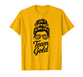 Team Gold Field Day Motivational My T-Shirt - Trendy Graphic Men Women - T-Shirt, Sweatshirt, Hoodie