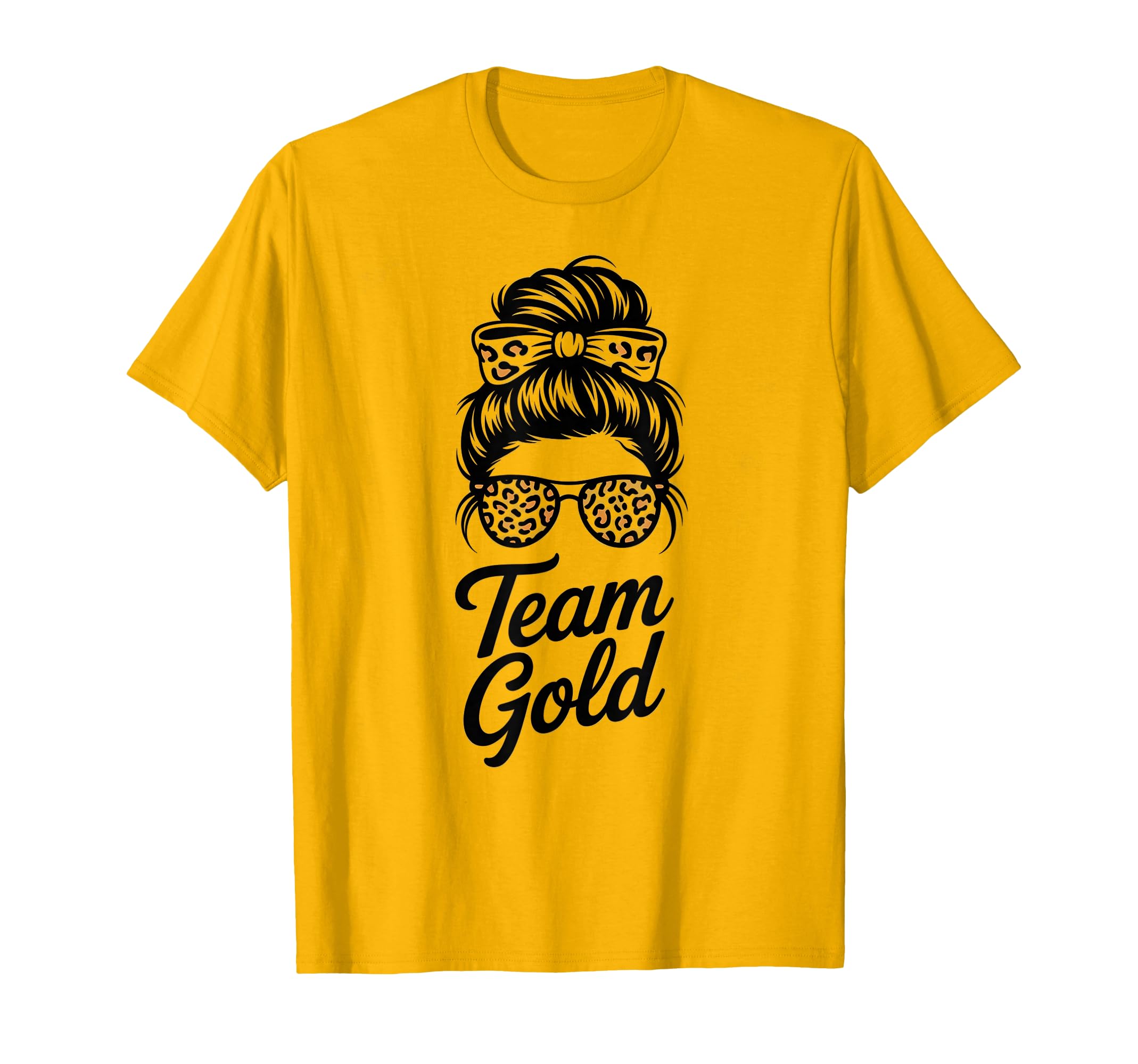Team Gold Field Day Motivational My T-Shirt - Trendy Graphic Men Women - T-Shirt, Sweatshirt, Hoodie