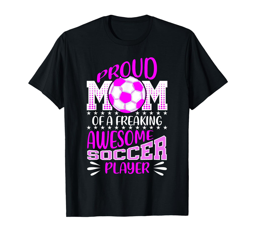 Soccer Mom Soccer Player Mother T-Shirt - Trendy Graphic for Adults - T-Shirt, Sweatshirt, Hoodie