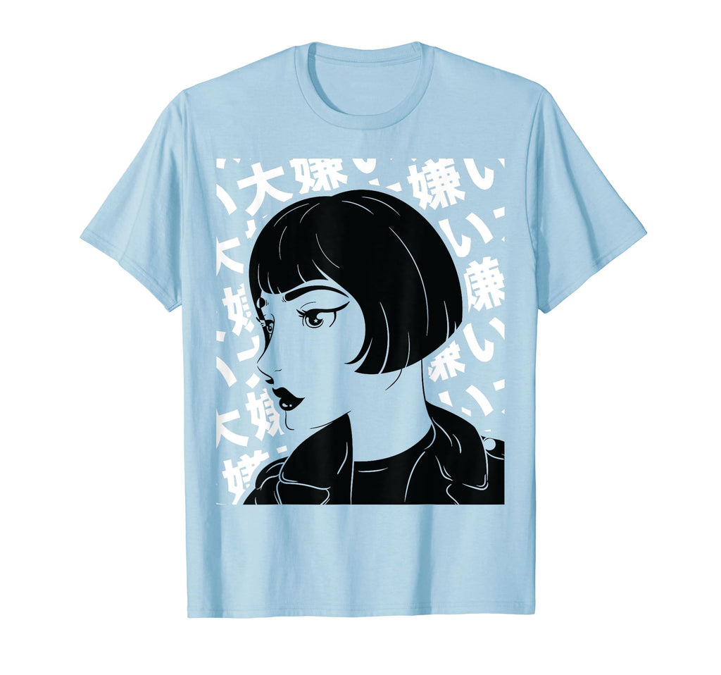 90S Grunge Aesthetic Kawaii Anime T-Shirt - Custom Art Print Men Women - T-Shirt, Sweatshirt, Hoodie
