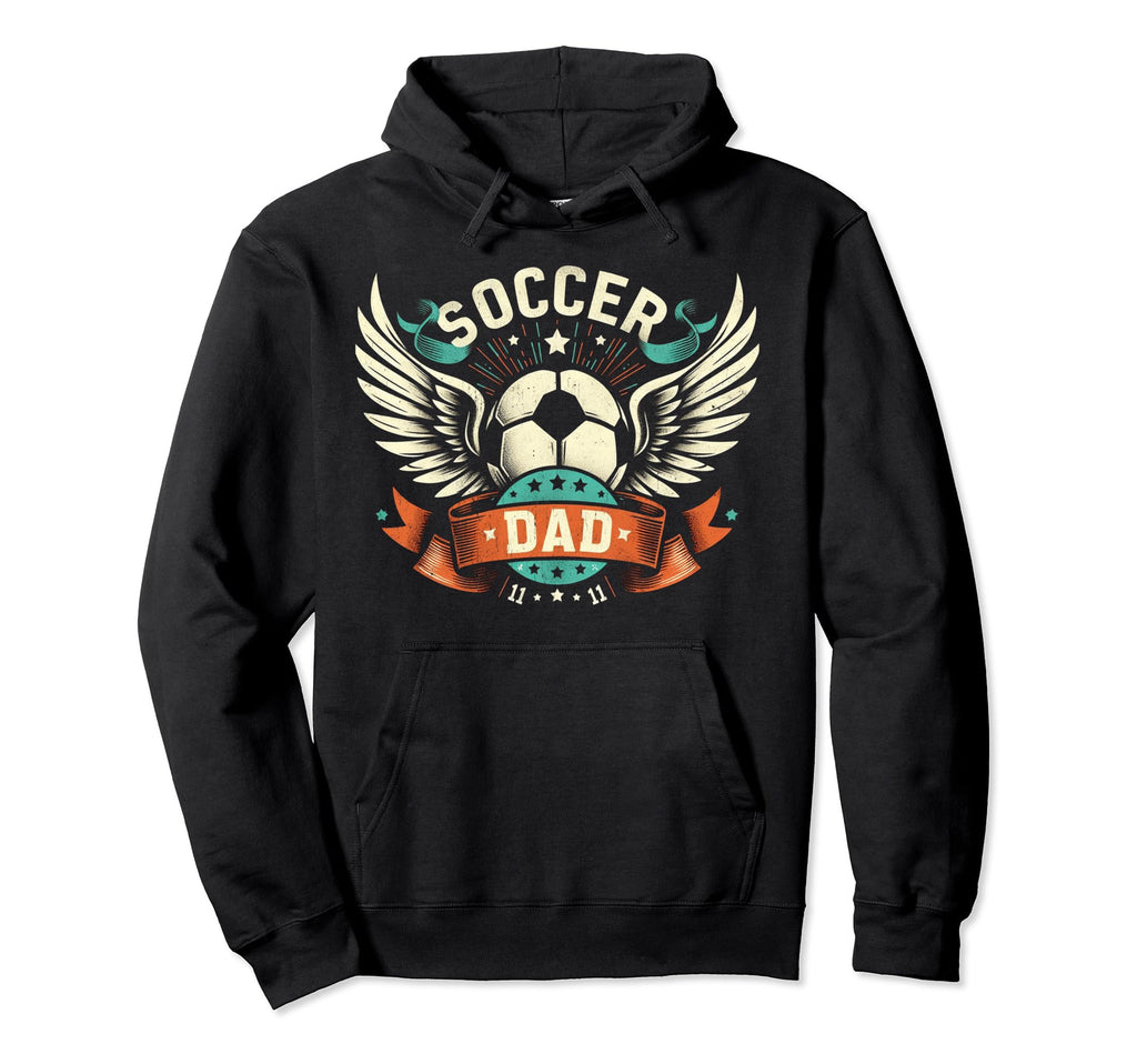 Soccer Dad Family Matching Dad Fathers Day Hoodie - Custom Art Print Unisex - T-Shirt, Sweatshirt, Hoodie
