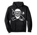 Ice Hockey Goalie Nanny Hockey Keeper Hoodie - Custom Art Print Unisex - T-Shirt, Sweatshirt, Hoodie