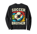 Soccer Brother Family Matching Team Sweatshirt - Graphic Print for Adults - T-Shirt, Sweatshirt, Hoodie