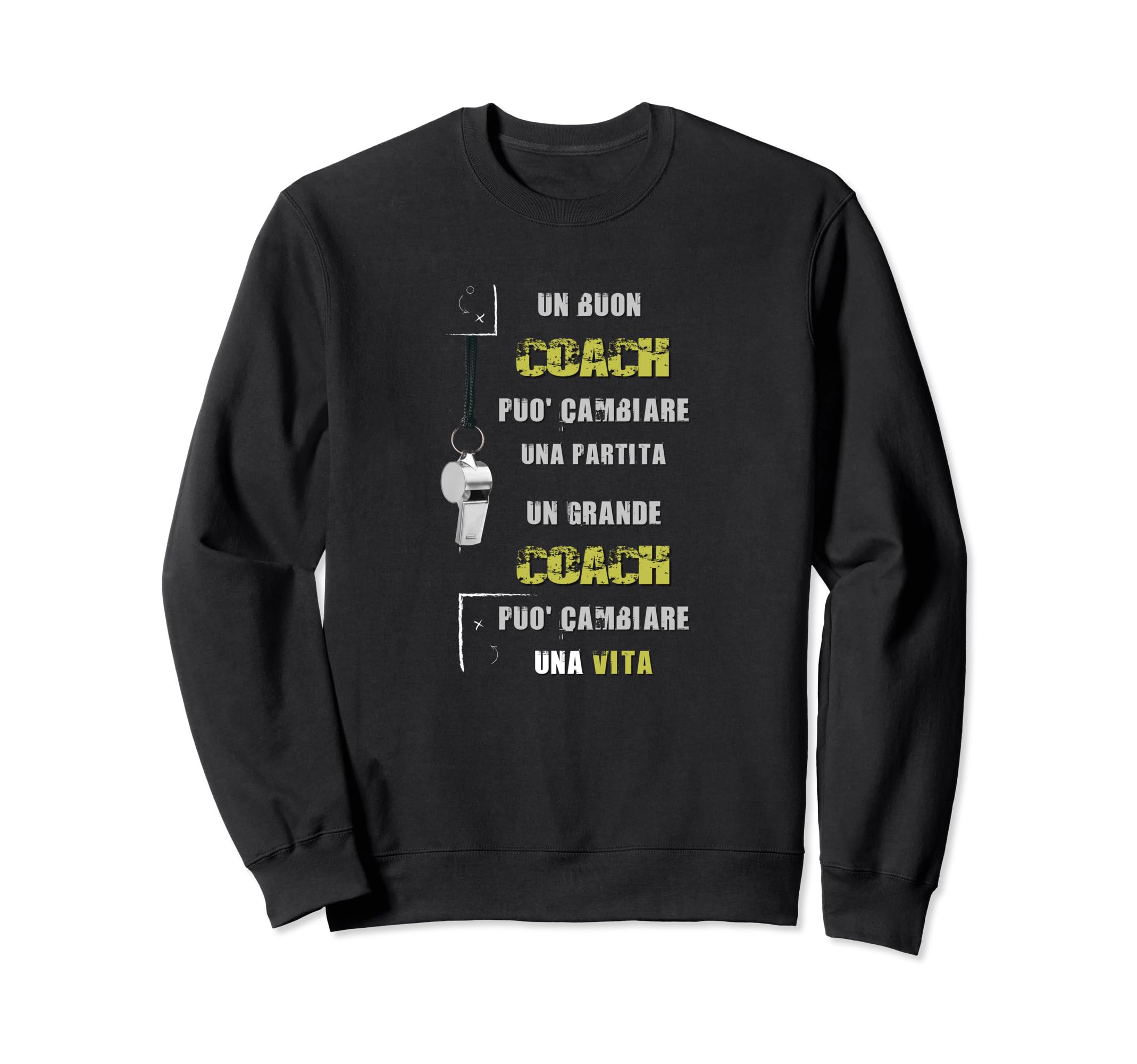 Good Coach Can Change Game Soccer Sweatshirt - Custom Art Print Unisex - T-Shirt, Sweatshirt, Hoodie