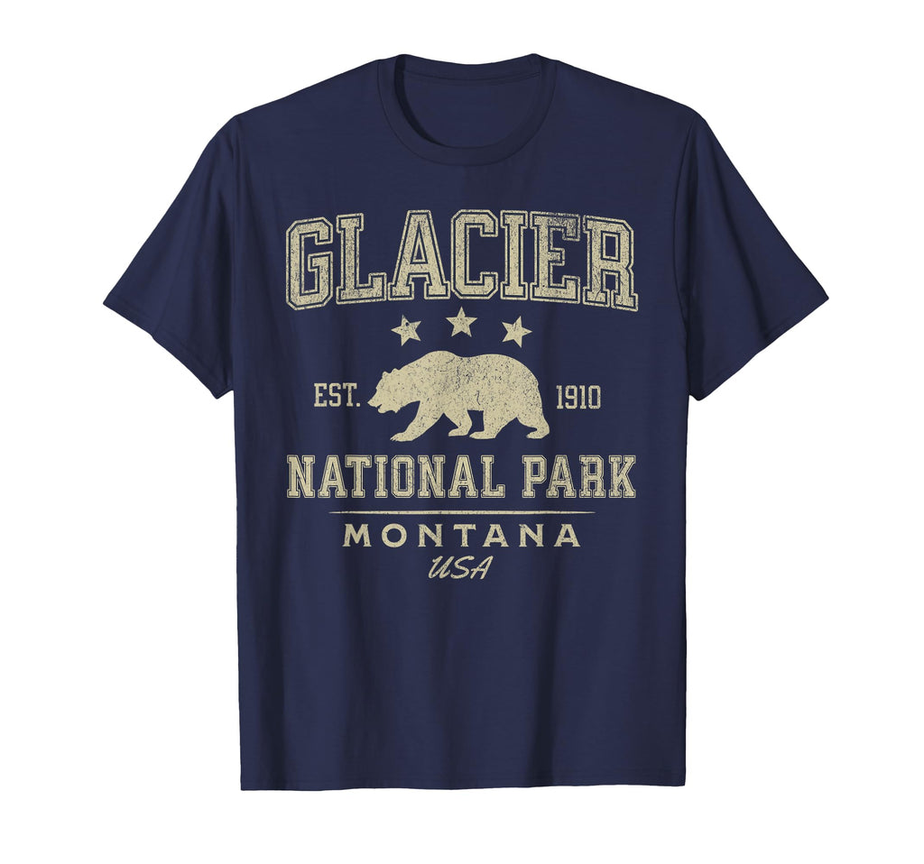 Glacier National Park Montana Nature T-Shirt - Unique Graphic for Adults - T-Shirt, Sweatshirt, Hoodie