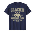 Glacier National Park Montana Nature T-Shirt - Unique Graphic for Adults - T-Shirt, Sweatshirt, Hoodie