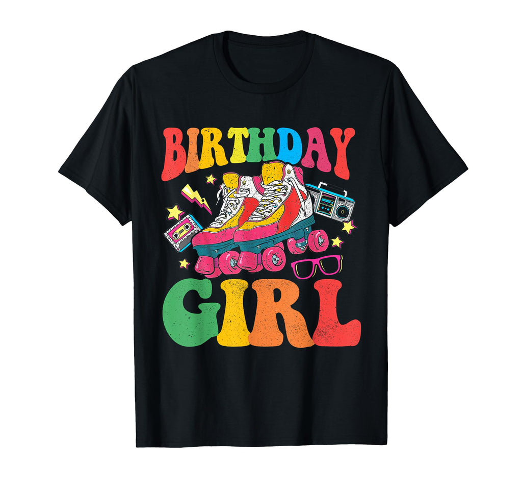 90S Birthday Outfit Roller Skate T-Shirt - Minimalist Print Men Women - T-Shirt, Sweatshirt, Hoodie