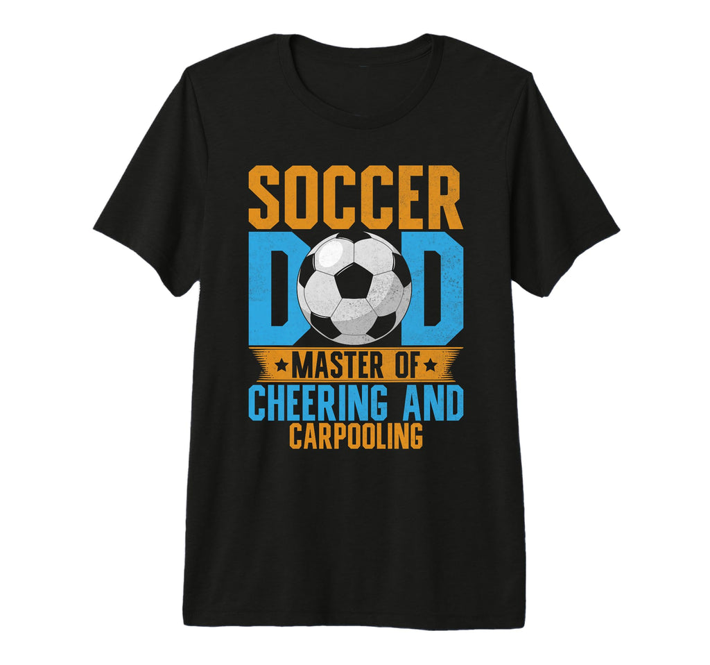 Master Cheering And Carpooling Soccer T-Shirt - Graphic Print Men Women - T-Shirt, Sweatshirt, Hoodie