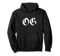 Og Original Gangster Old School Street Hoodie - Trendy Graphic Unisex - T-Shirt, Sweatshirt, Hoodie