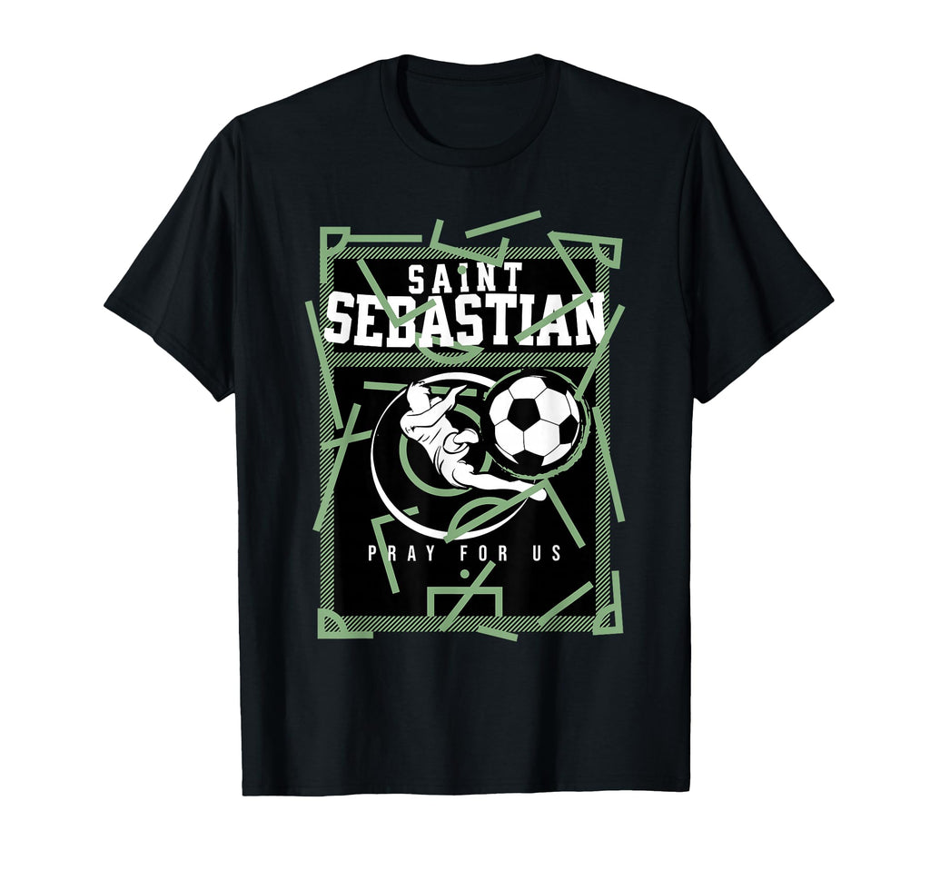 St Sebastian Patron Saint T-Shirt - Casual Everyday Wear for Adults - T-Shirt, Sweatshirt, Hoodie
