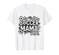 Preppy Game Day Soccer Mama T-Shirt - Graphic Print for Adults - T-Shirt, Sweatshirt, Hoodie