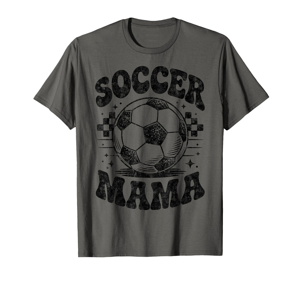 Soccer Mama Football Soccer Player Mom T-Shirt - Custom Art Print Unisex - T-Shirt, Sweatshirt, Hoodie