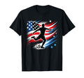 Usa Patriotic Soccer Lover Dad Coach T-Shirt - Custom Art Print Unisex - T-Shirt, Sweatshirt, Hoodie