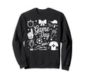 Game Day Soccer Mom Preppy Sweatshirt - Casual Everyday Wear for Adults - T-Shirt, Sweatshirt, Hoodie