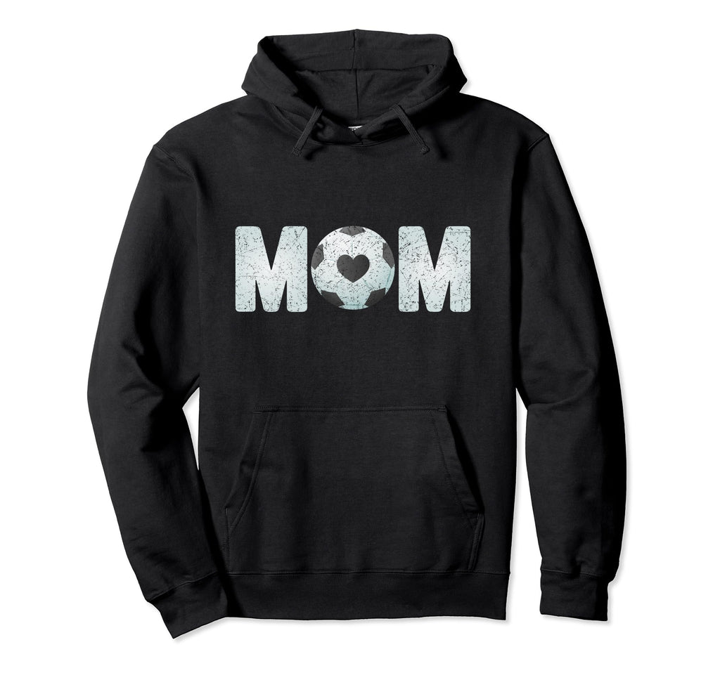 Gift Mom Soccer Football Mom Hoodie - Aesthetic Graphic Unisex - T-Shirt, Sweatshirt, Hoodie