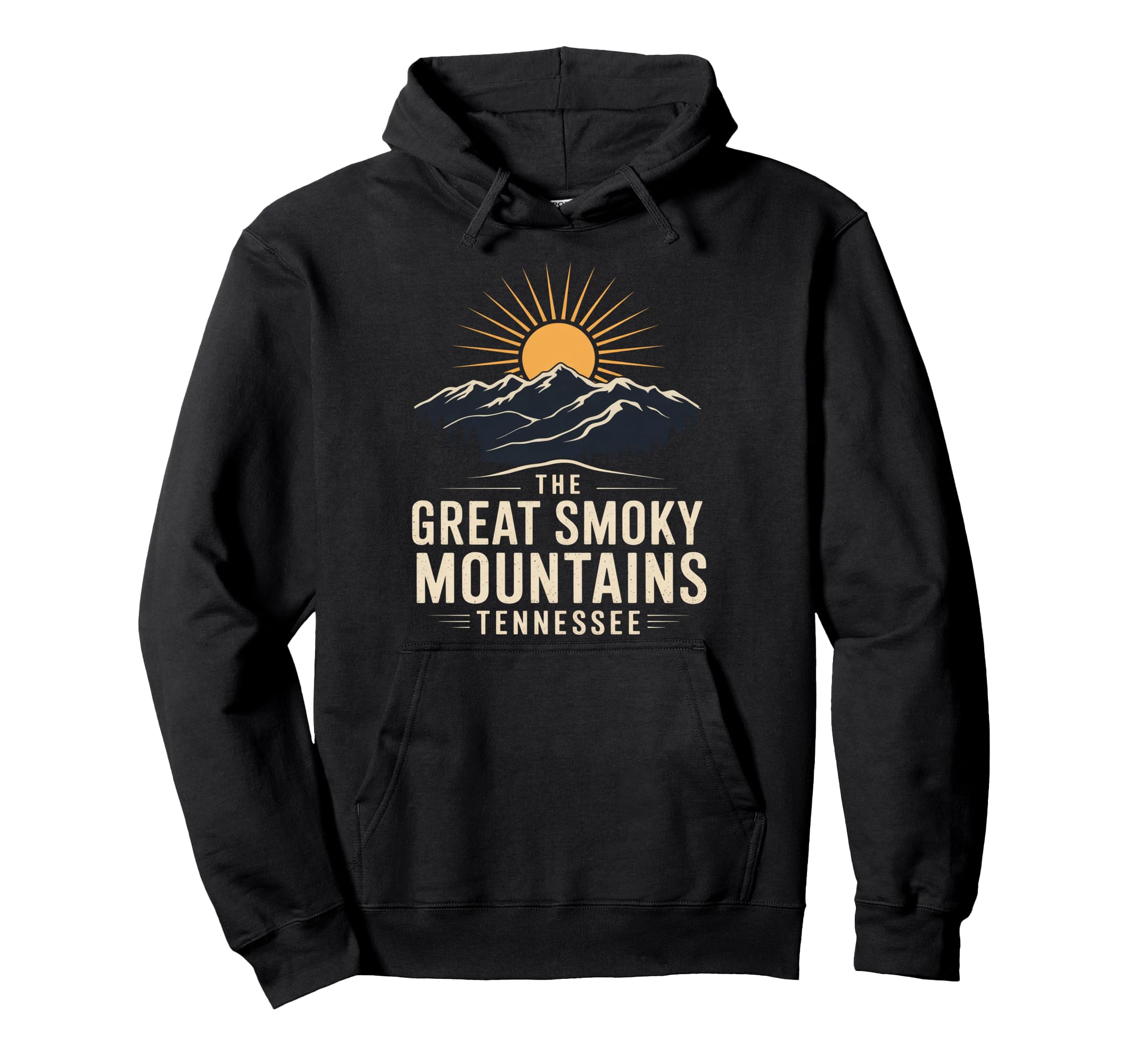 Great Smoky Mountains Tennessee Hoodie - Novelty Apparel Men Women - T-Shirt, Sweatshirt, Hoodie