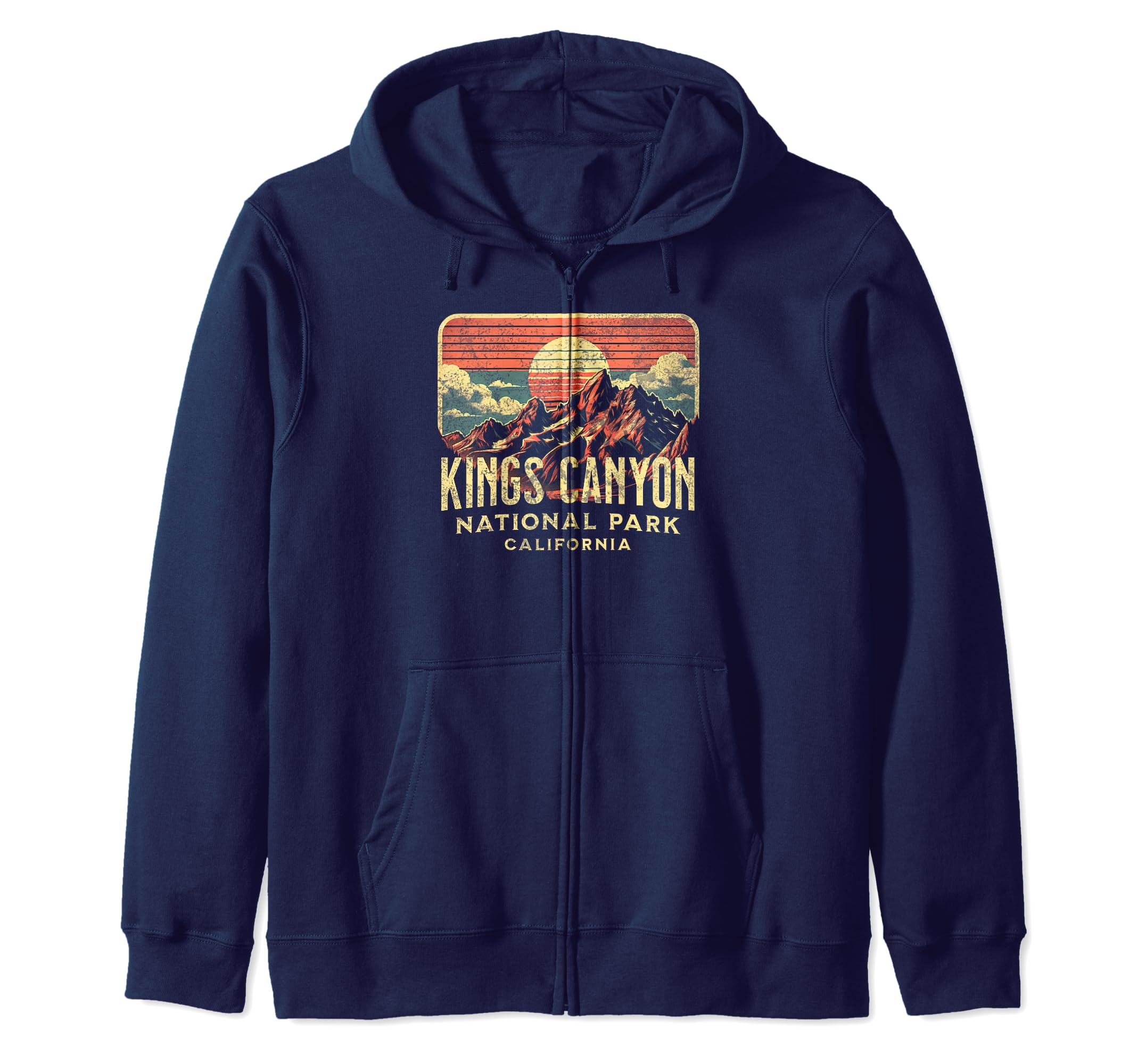 Kings Canyon National Park California Hoodie - Minimalist Print for Adults - T-Shirt, Sweatshirt, Hoodie