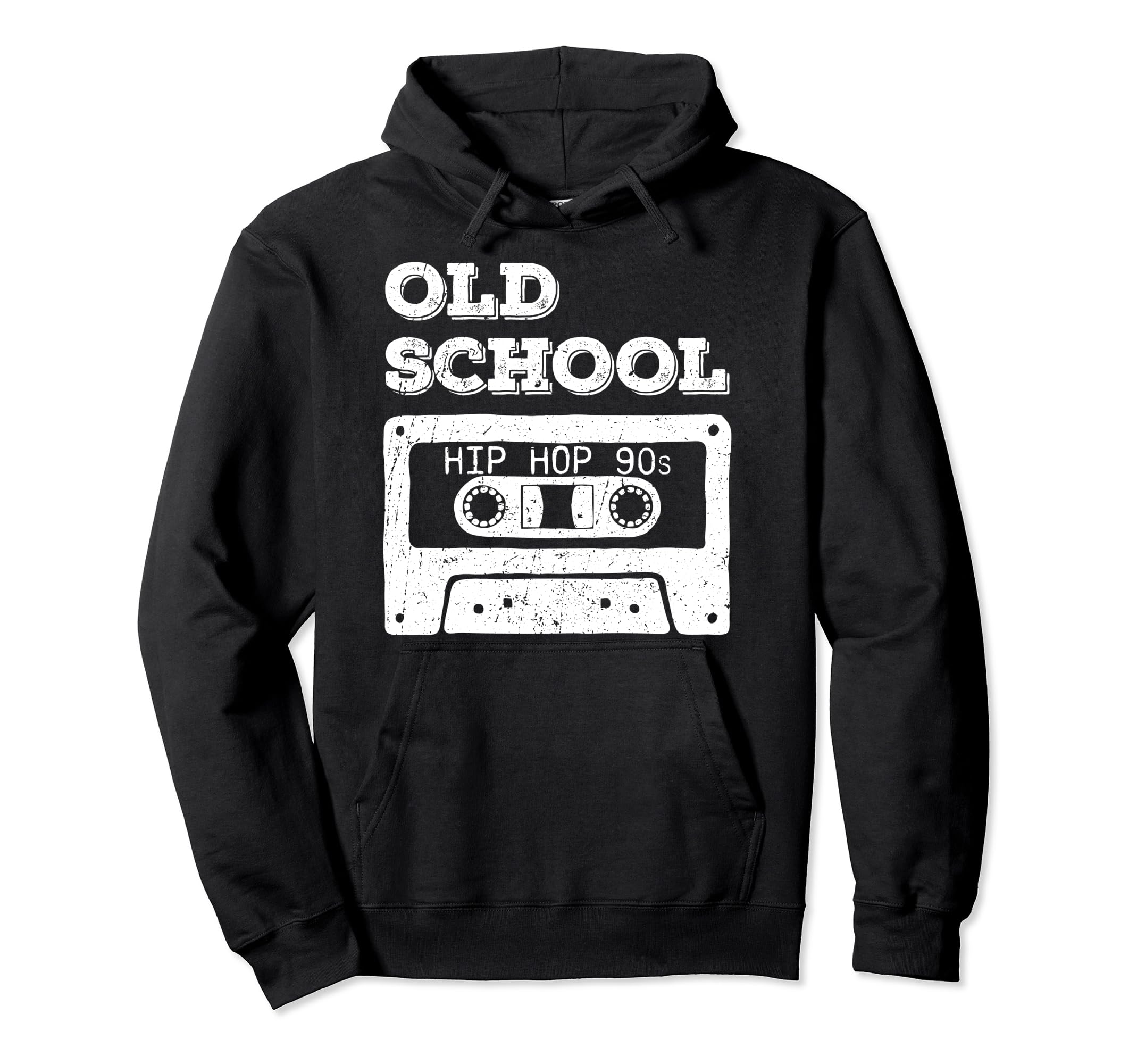 Old School Hip Hop Cassette Tape Rap Hoodie - Custom Art Print Men Women - T-Shirt, Sweatshirt, Hoodie