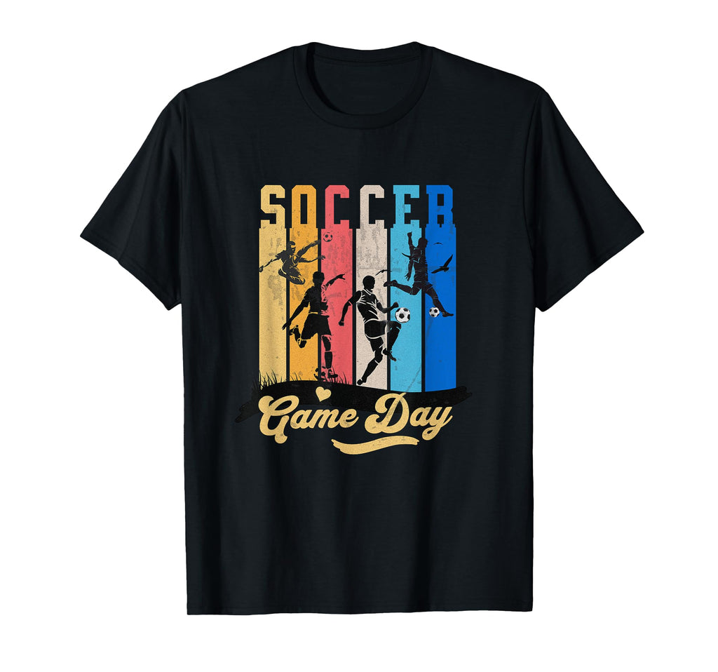 Soccer Game Day Colorful Soccer Ball T-Shirt - Streetwear Style Men Women - T-Shirt, Sweatshirt, Hoodie