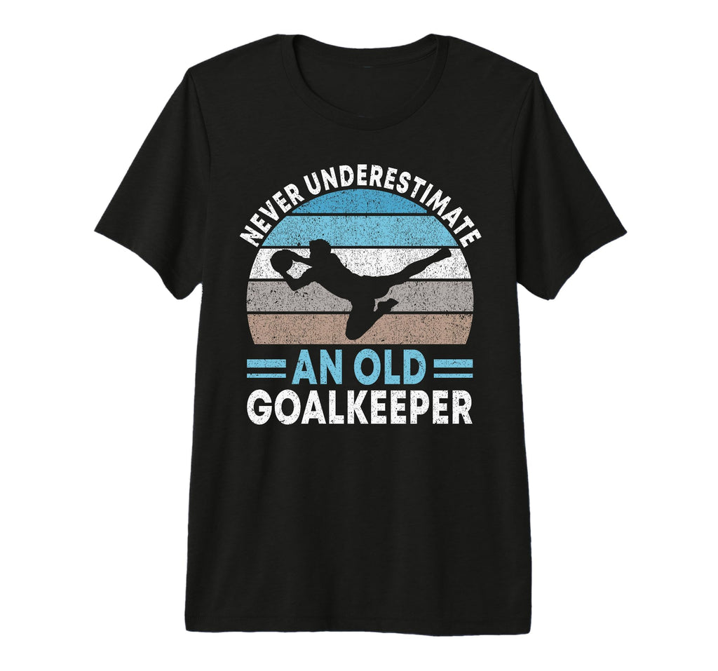 Goalkeeper And Mens Tri Blend T-Shirt - Graphic Print for Adults - T-Shirt, Sweatshirt, Hoodie