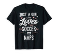 Just Who Loves Soccer And Naps Gift T-Shirt - Novelty Apparel for Adults - T-Shirt, Sweatshirt, Hoodie