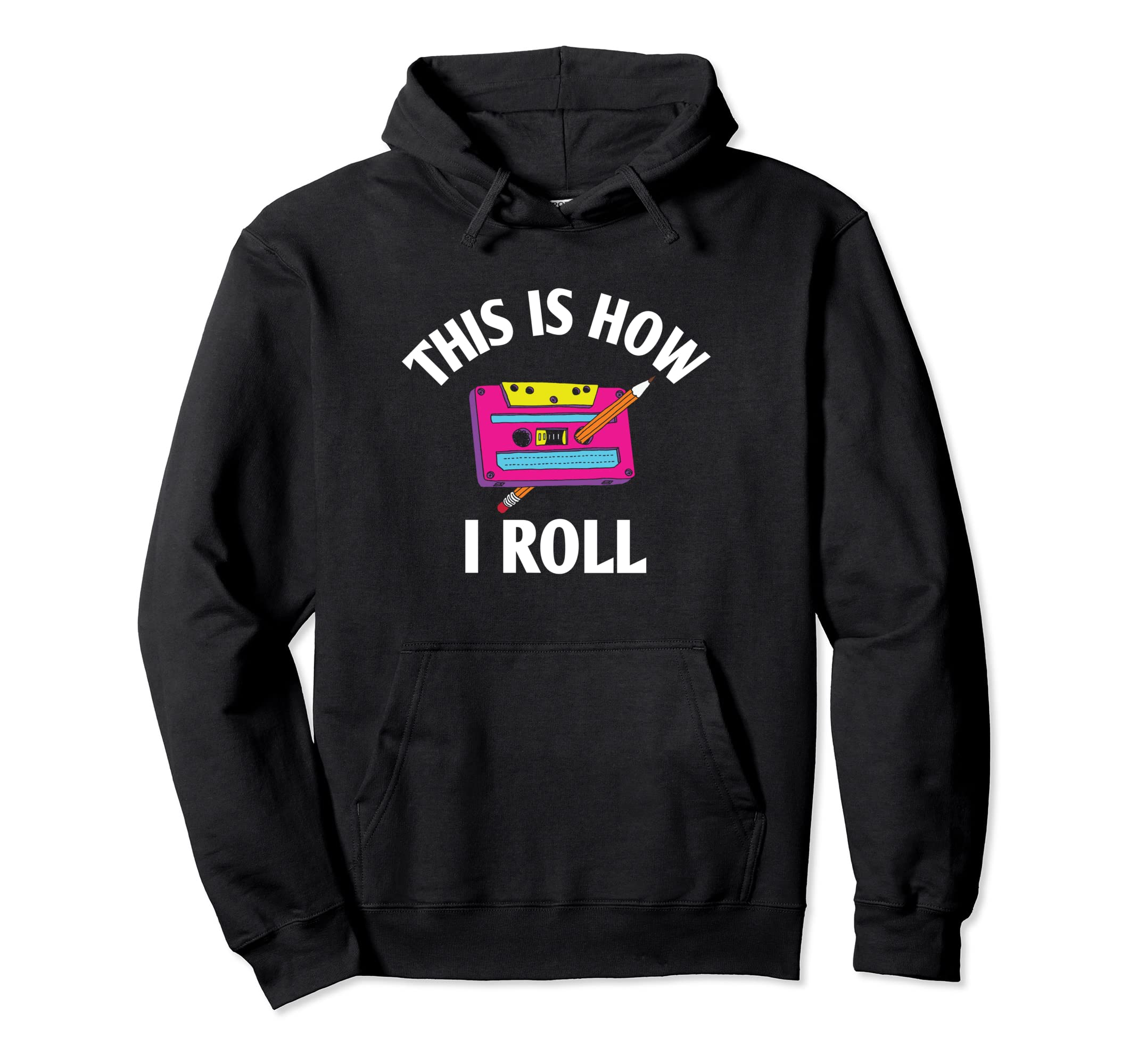 Cassette Audio Tape 80S Music Old Hoodie - Casual Everyday Wear for Adults - T-Shirt, Sweatshirt, Hoodie