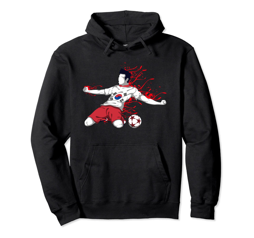 South Korea Soccer Fans Jersey South Hoodie - Graphic Print for Adults - T-Shirt, Sweatshirt, Hoodie