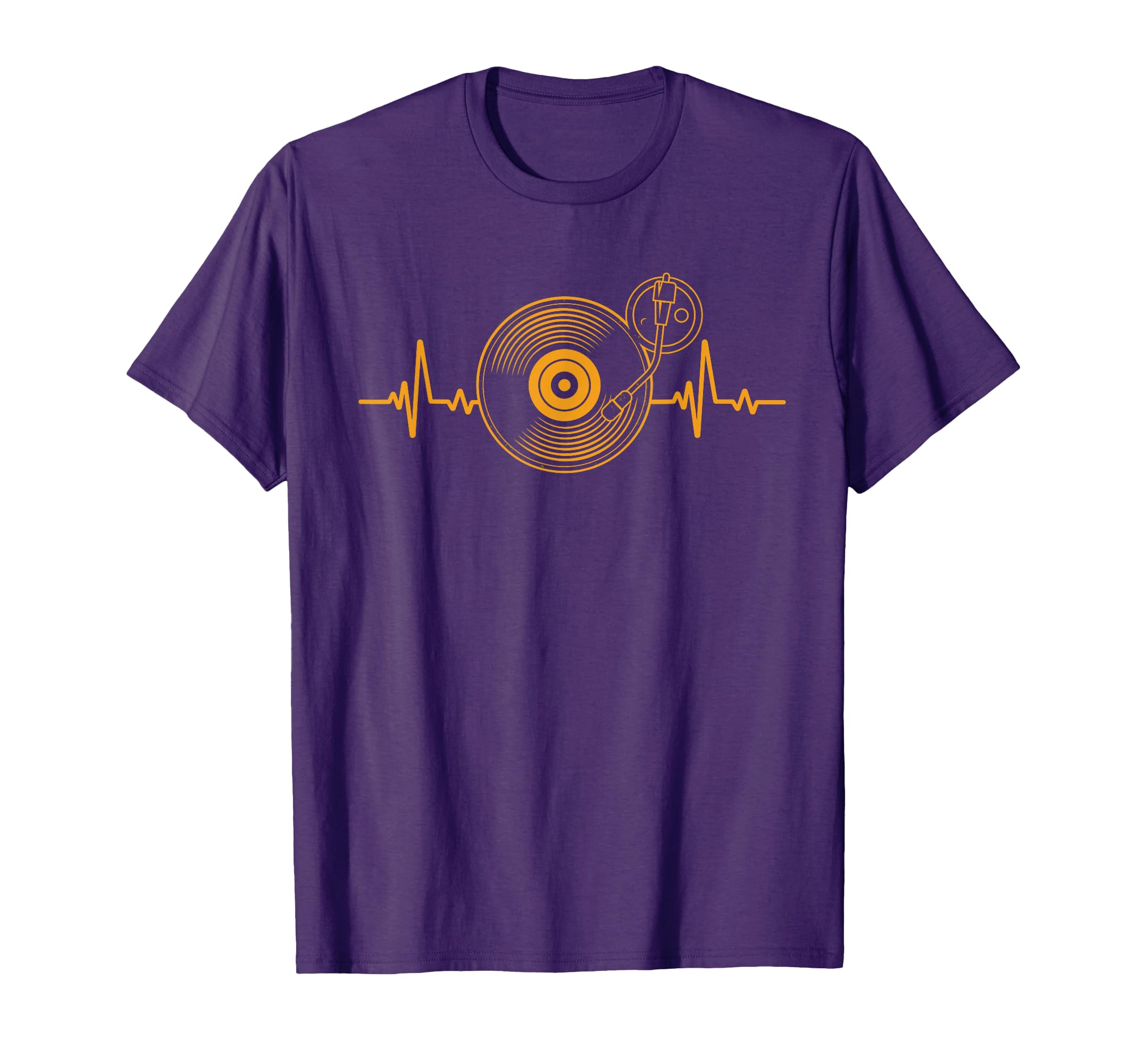 Great Vinyl Record Heartbeat T-Shirt - Aesthetic Graphic Men Women - T-Shirt, Sweatshirt, Hoodie