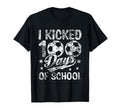 I Kicked 100 Days School Soccer T-Shirt - Fun Novelty Design Men Women - T-Shirt, Sweatshirt, Hoodie