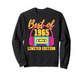 58Th Birthday Best 1965 Cassette Sweatshirt - Unique Graphic Men Women - T-Shirt, Sweatshirt, Hoodie