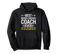Best Beach Soccer Coach Ever Funny Hoodie - Unique Graphic for Adults - T-Shirt, Sweatshirt, Hoodie
