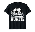 Soccer Auntie Soccer Player Game T-Shirt - Aesthetic Graphic for Adults - T-Shirt, Sweatshirt, Hoodie