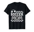 Soccer Mom Checker Checkered T-Shirt - Graphic Print Unisex - T-Shirt, Sweatshirt, Hoodie