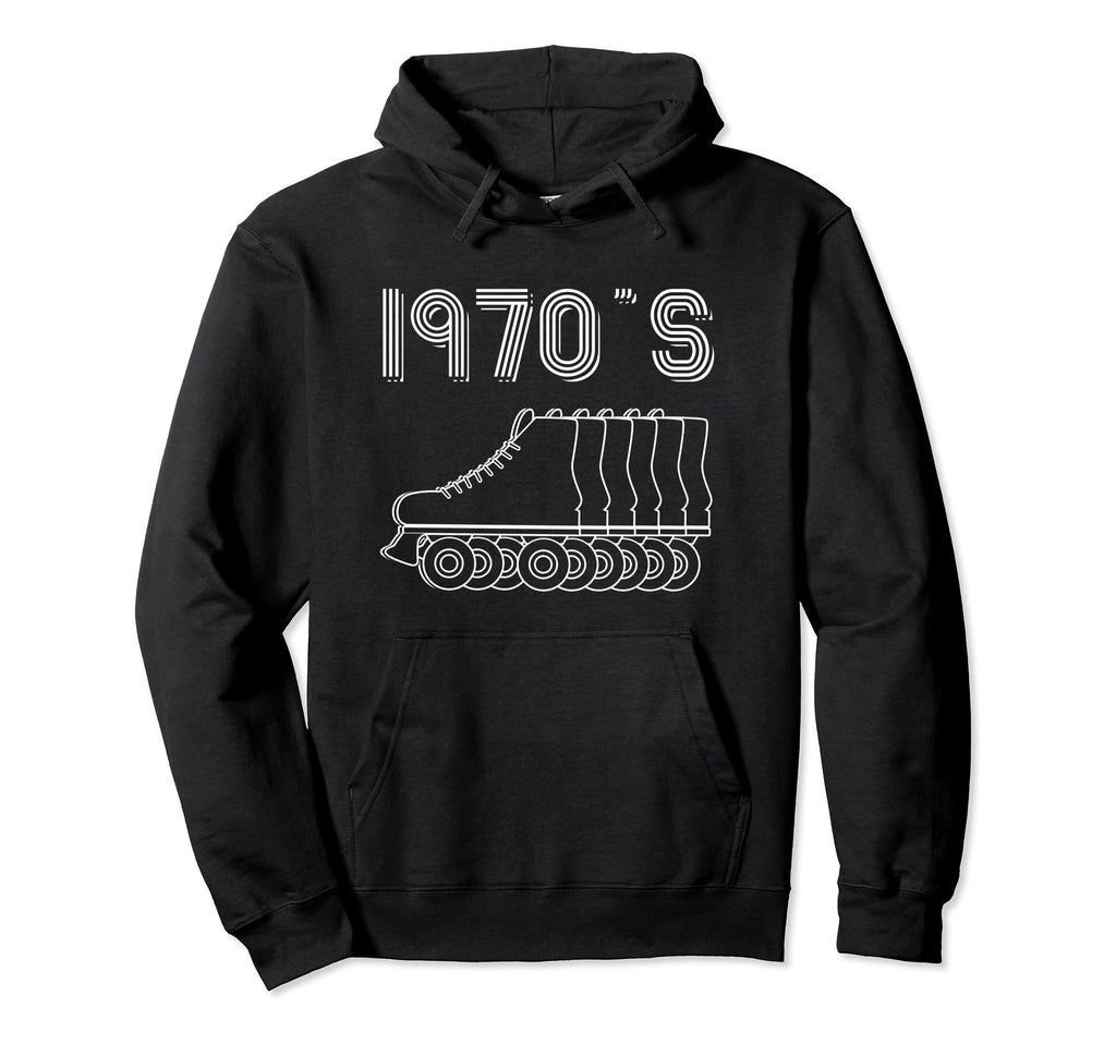 1970S Roller Skates Skating Lifestyle Hoodie - Unique Graphic Men Women - T-Shirt, Sweatshirt, Hoodie