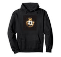 Nice Soccer Ball Golden Crown And Hoodie - Novelty Apparel for Adults - T-Shirt, Sweatshirt, Hoodie