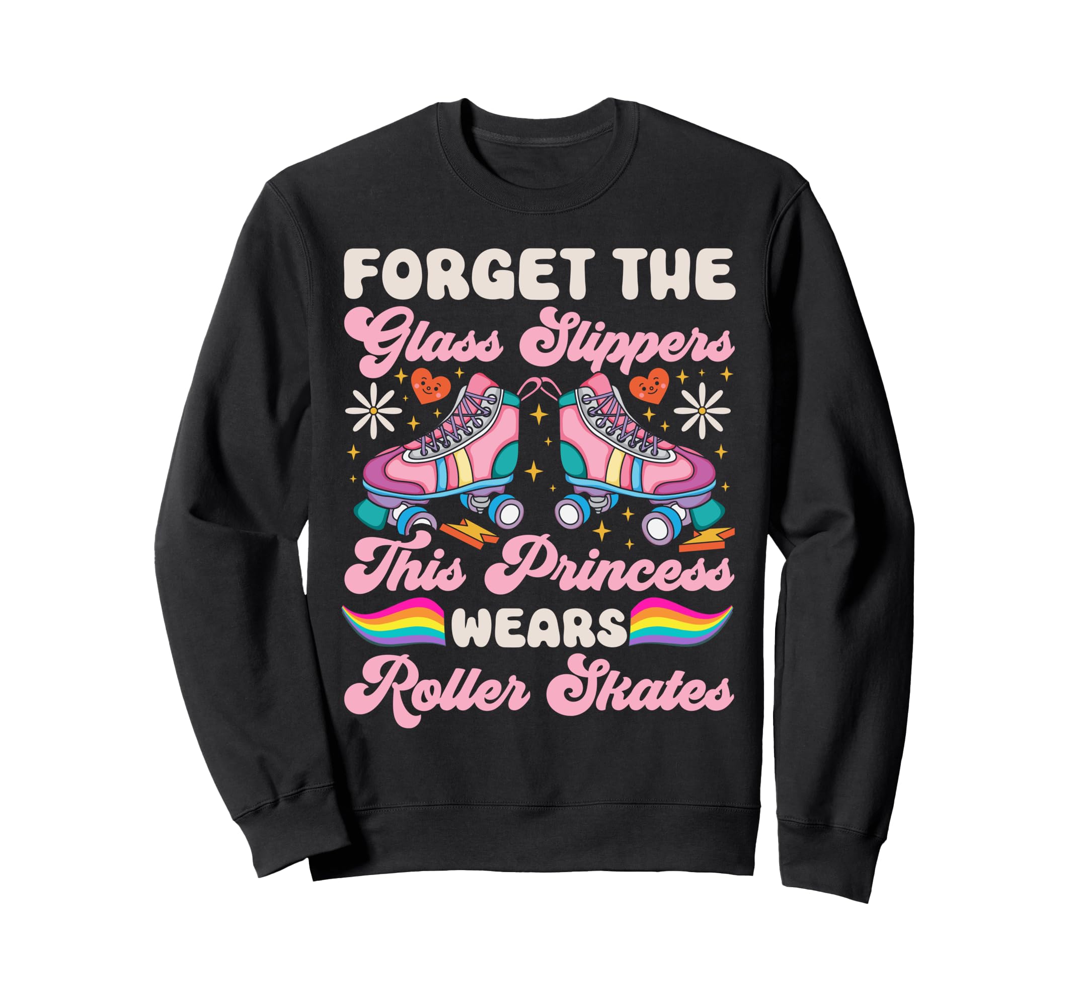 Roller Skating Skate 1970S Forget Sweatshirt - Novelty Apparel Men Women - T-Shirt, Sweatshirt, Hoodie