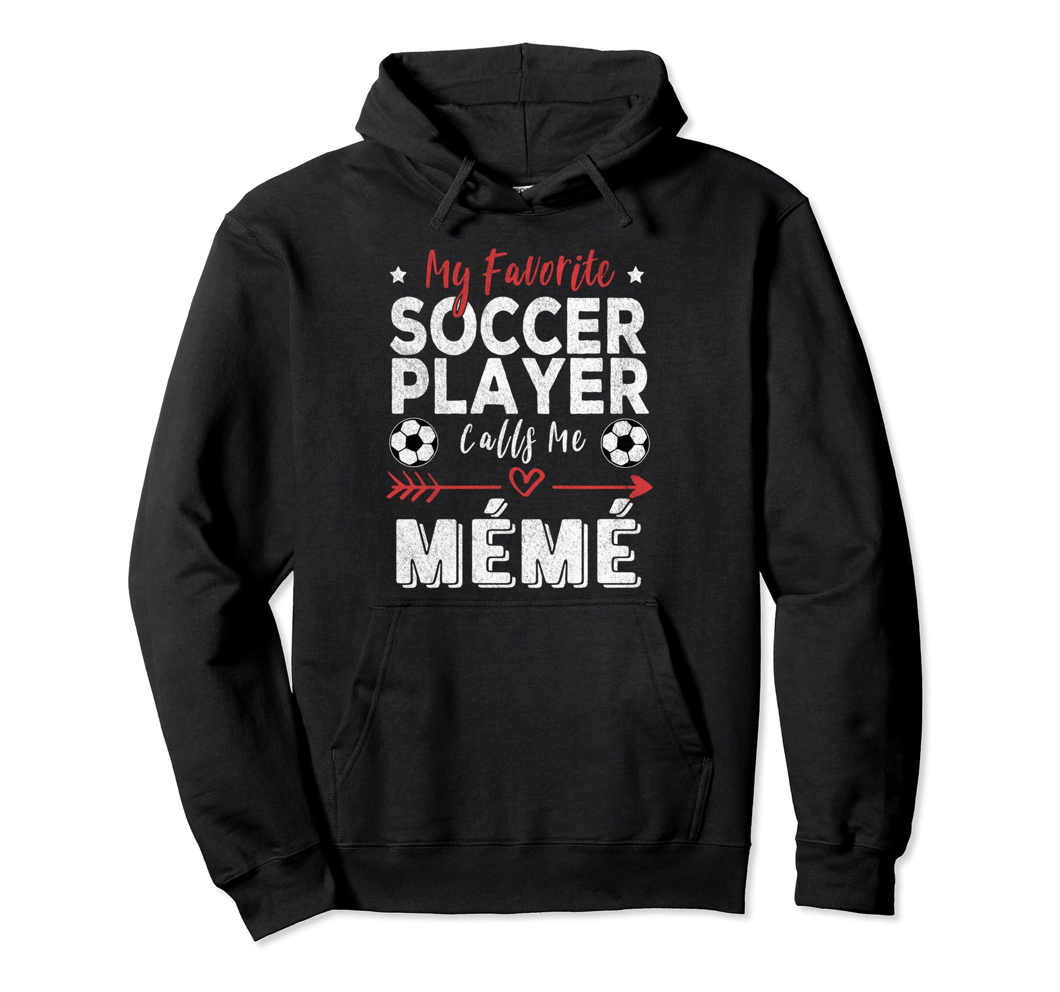 My Favorite Soccer Player Calls Me M M Hoodie - Trendy Graphic Men Women - T-Shirt, Sweatshirt, Hoodie