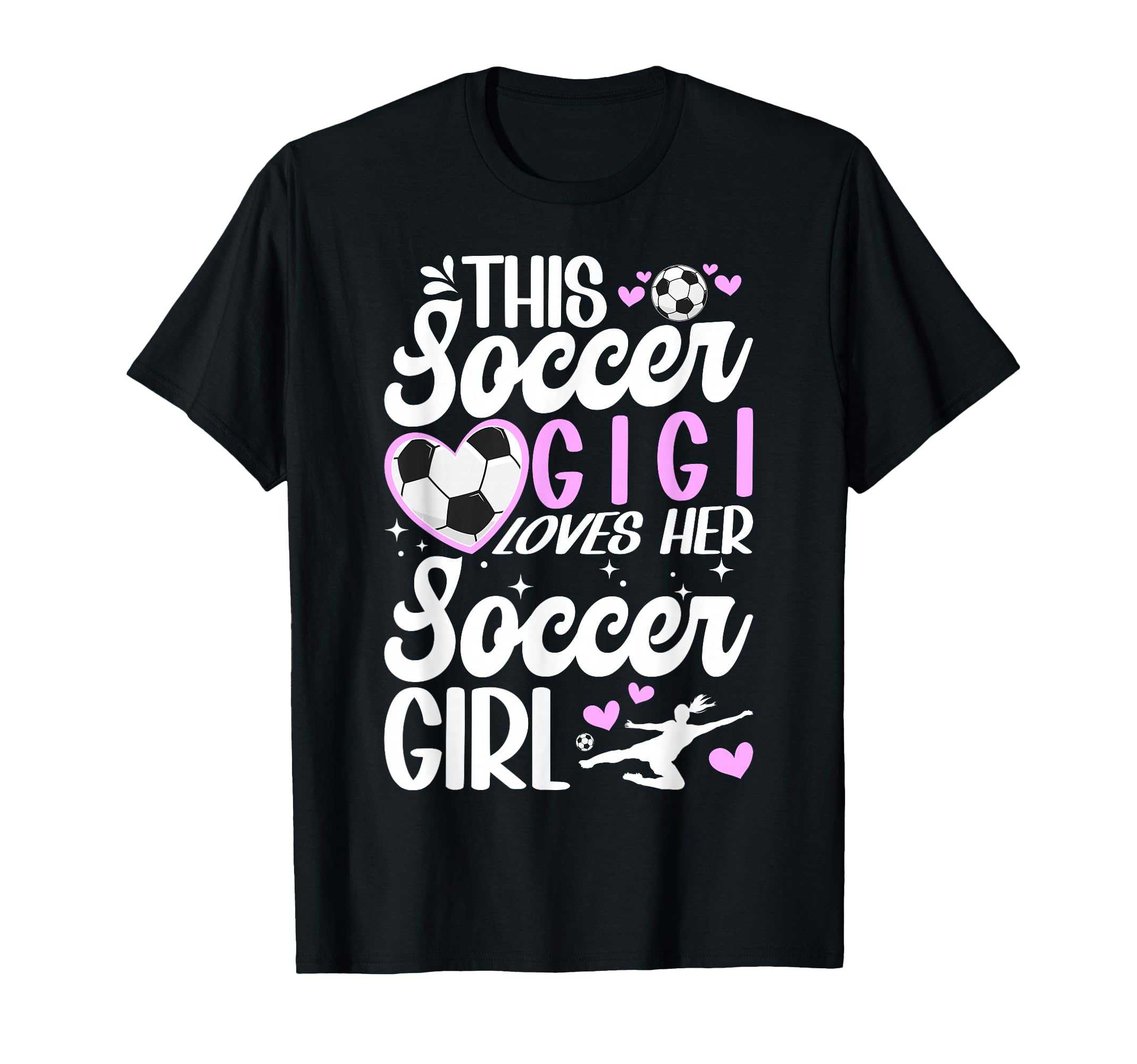 Soccer Gigi Loves Her Soccer T-Shirt - Casual Everyday Wear for Adults - T-Shirt, Sweatshirt, Hoodie