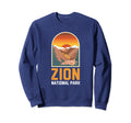 Zion National Park Sunset Sweatshirt - Novelty Apparel for Adults - T-Shirt, Sweatshirt, Hoodie