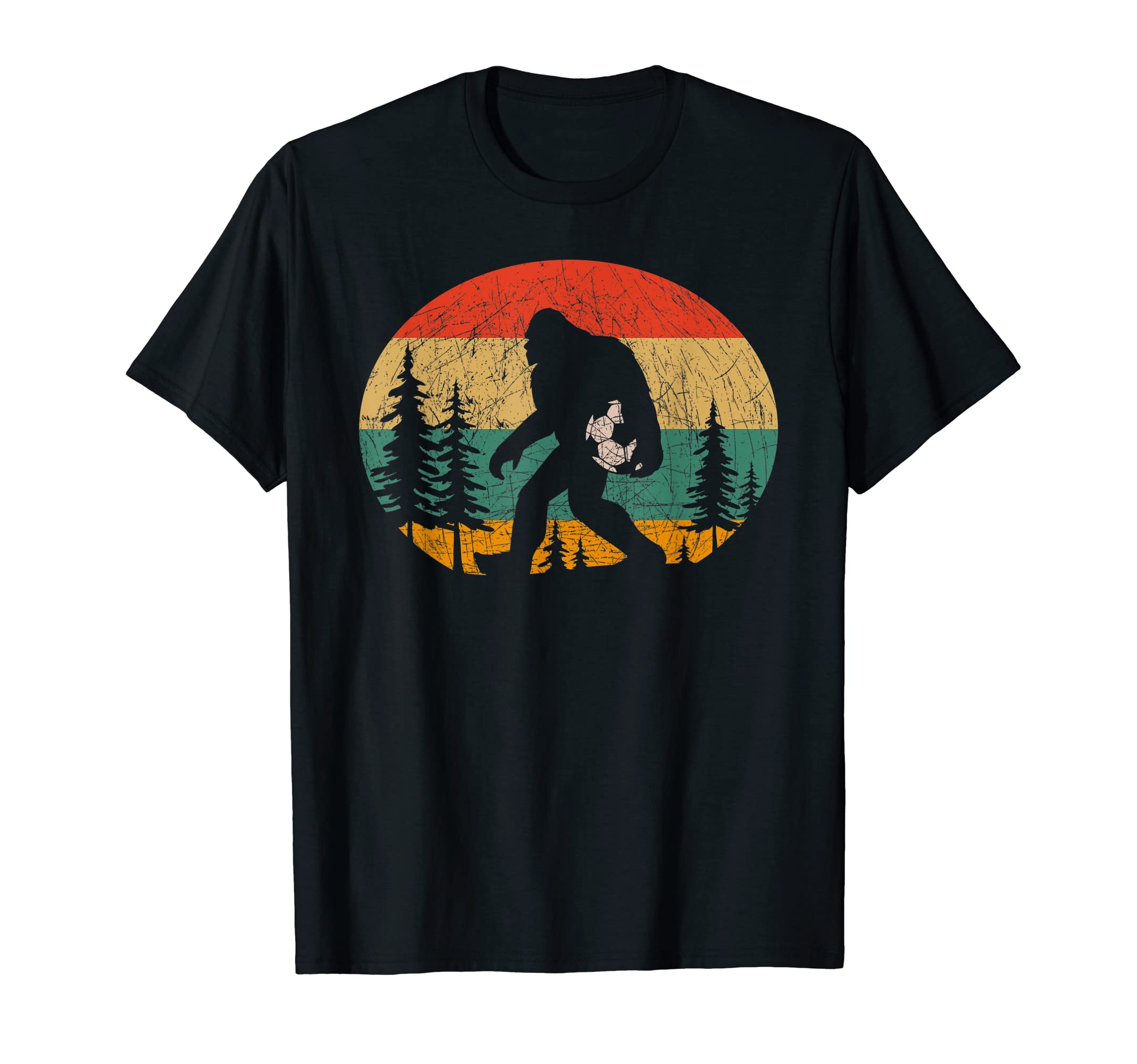 Sasquatch Soccer Soccer Player Bigfoot T-Shirt - Trendy Graphic for Adults - T-Shirt, Sweatshirt, Hoodie