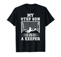 Soccer Keeper Step Dad Soccer T-Shirt - Fun Novelty Design for Adults - T-Shirt, Sweatshirt, Hoodie