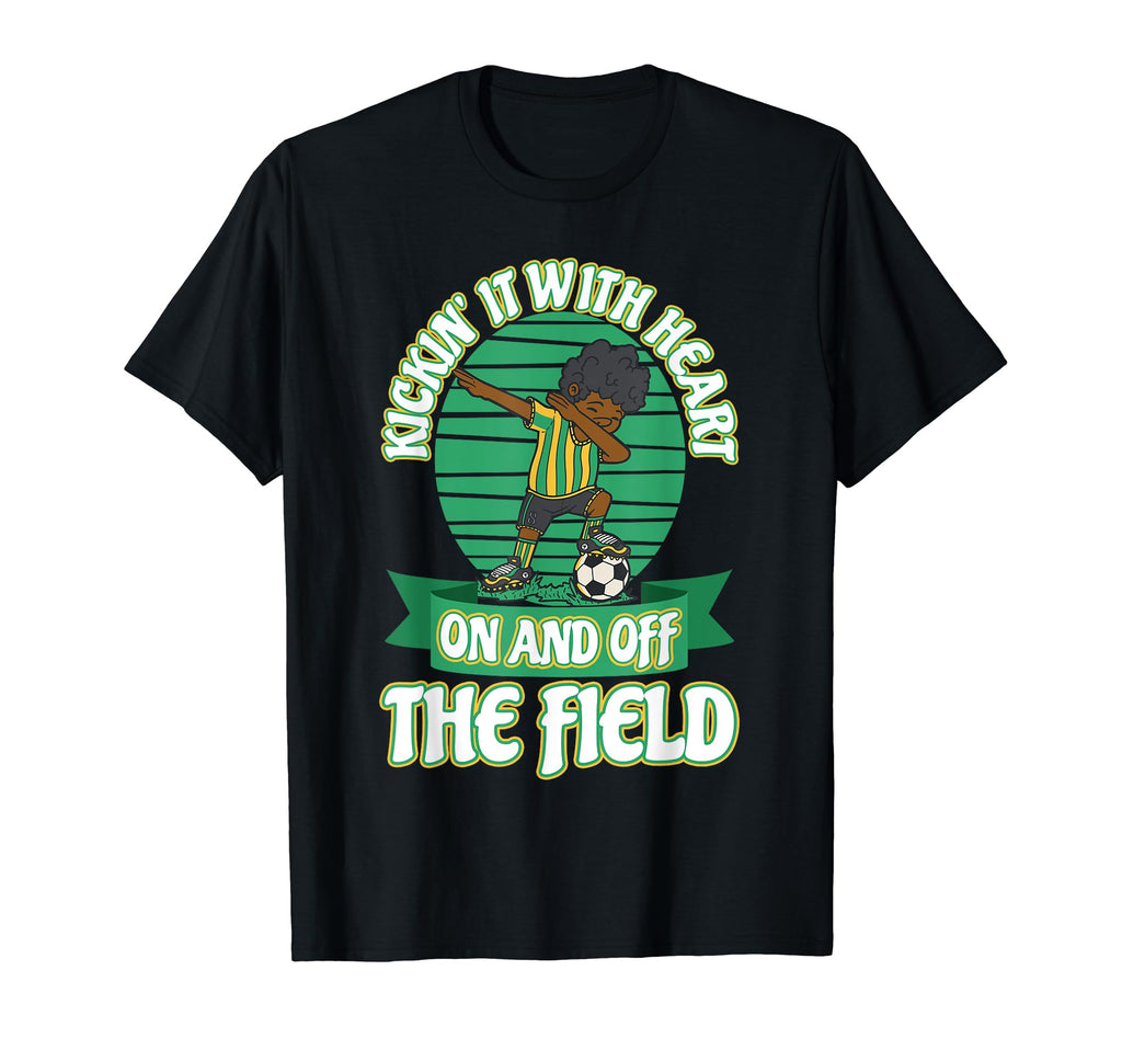 Kickin It Heart And Off Field Sporty T-Shirt - Novelty Apparel Unisex - T-Shirt, Sweatshirt, Hoodie