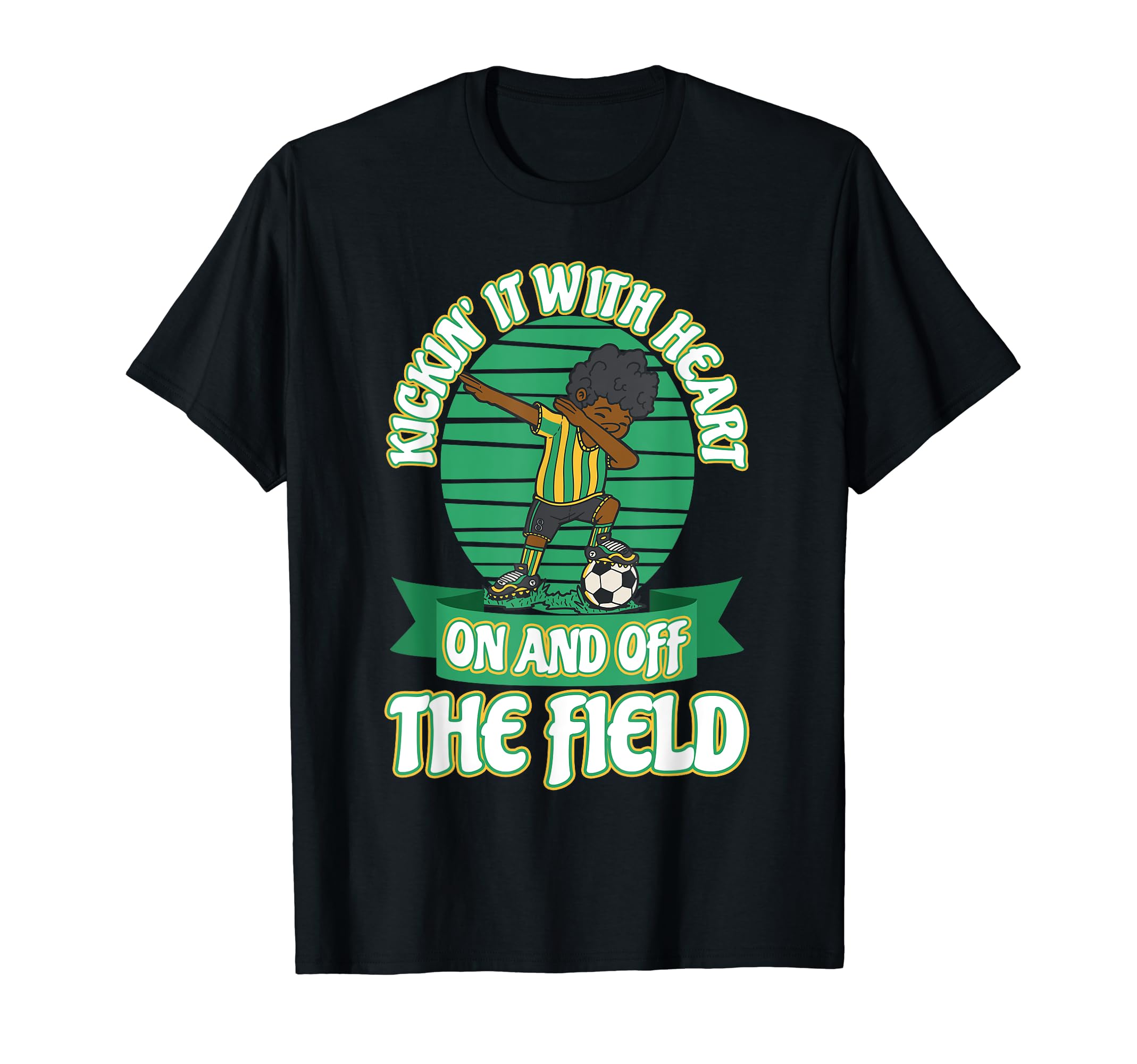Kickin It Heart And Off Field Sporty T-Shirt - Novelty Apparel Unisex - T-Shirt, Sweatshirt, Hoodie