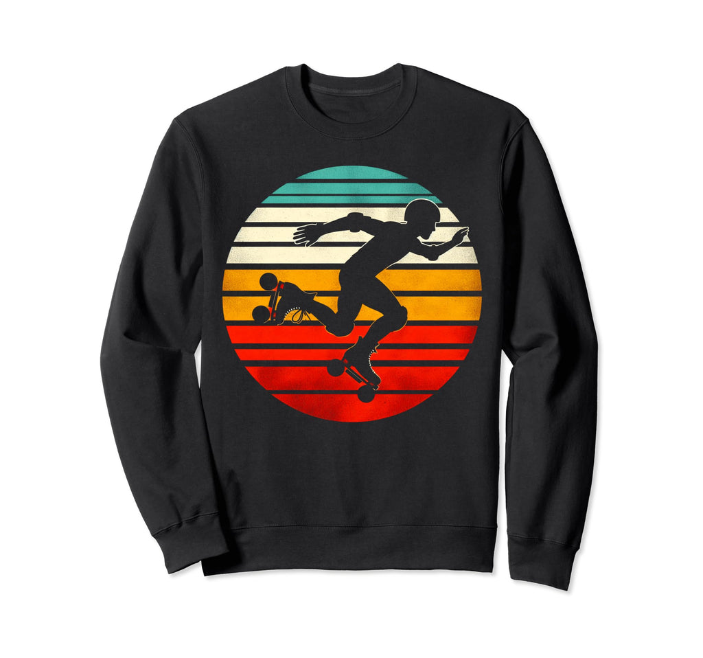 Skater Roller Skating Roller Sweatshirt - Casual Everyday Wear for Adults - T-Shirt, Sweatshirt, Hoodie