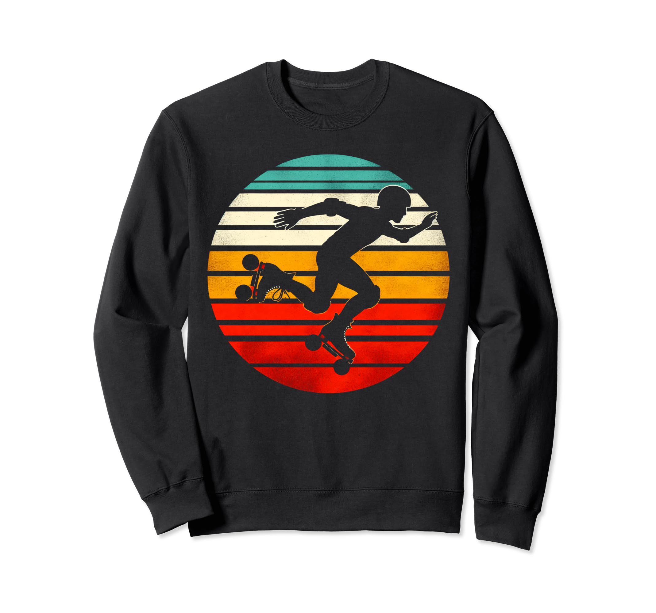 Skater Roller Skating Roller Sweatshirt - Casual Everyday Wear for Adults - T-Shirt, Sweatshirt, Hoodie