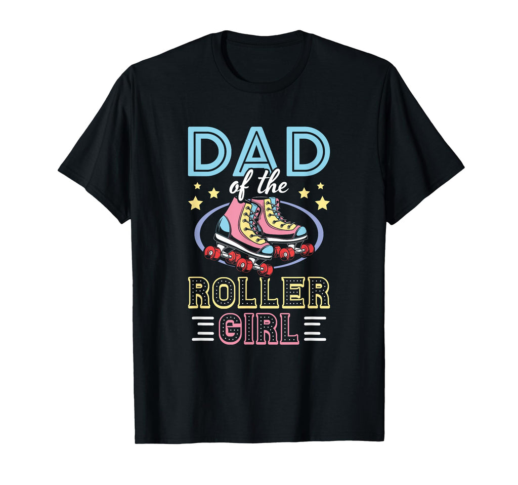 Dad Roller Skater Skates Dad Roller T-Shirt - Custom Art Print for Adults - T-Shirt, Sweatshirt, Hoodie